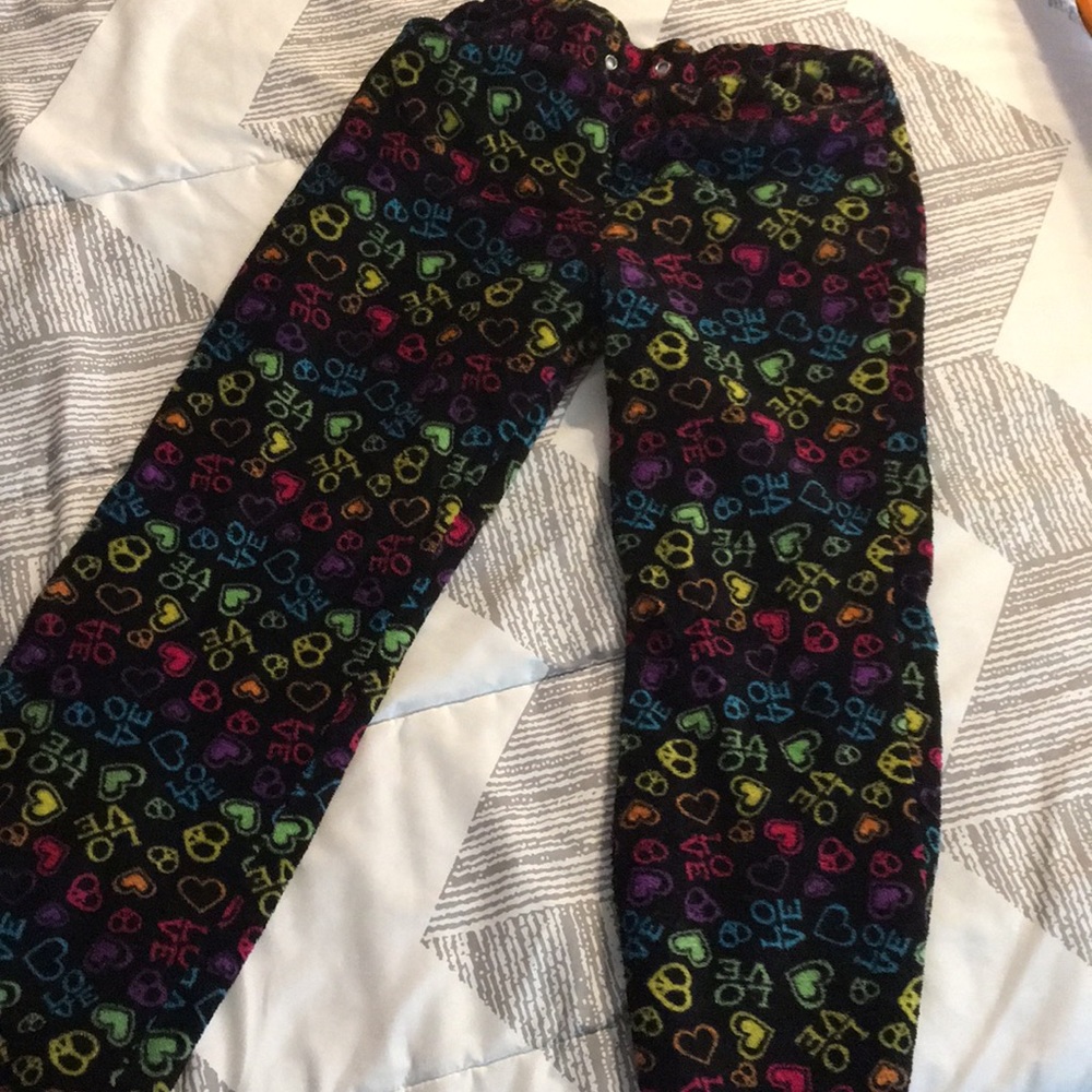Thick fleece pajama pants